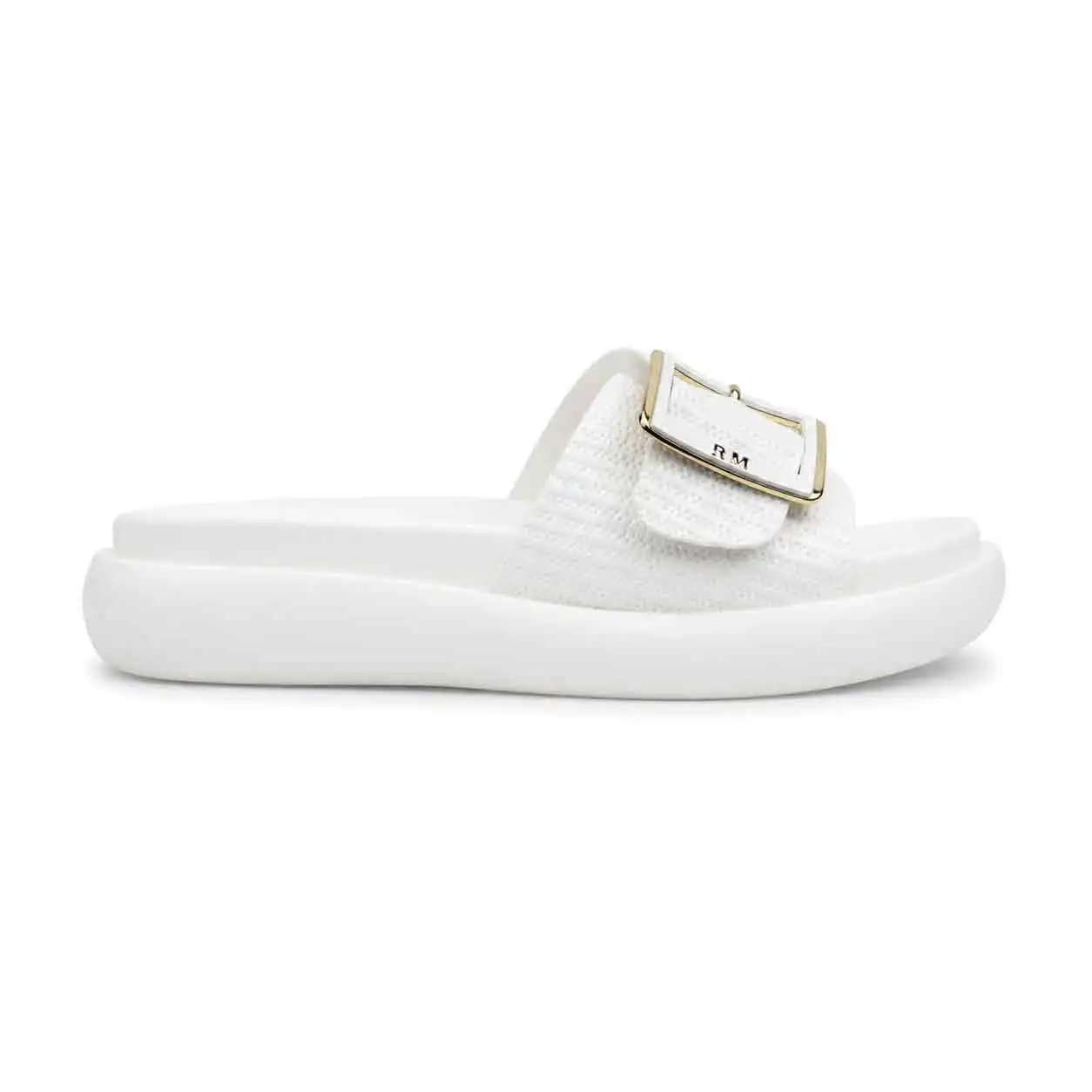 Sandale Compense pour femme 8088 blanc   miniature